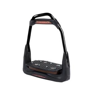 Étriers équitation Freejump Air’s Full Black (plancher 10° œil 30°) image-1