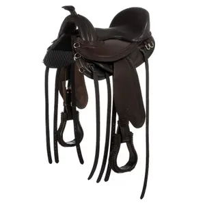 Leather riding saddle Freeform Scout Extreme SB