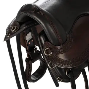 Leather riding saddle Freeform Scout Extreme SB image-2