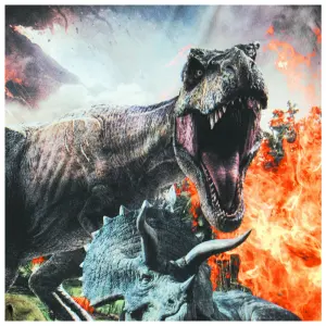 Boxer Freegun Jurassic World Éruption Volcanique image-1