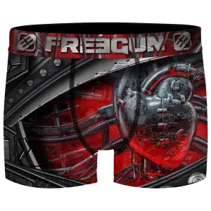Calções boxer Freegun Heart Steampunk image-0