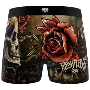 Calções boxer Freegun Hyraw - Skull and Roses image-1