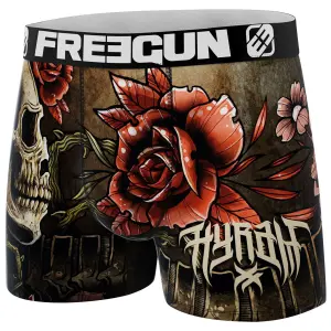 Calções boxer Freegun Hyraw - Skull and Roses image-3