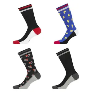 Chaussettes de ville fantaisie Freegun 80's (x4) image-0