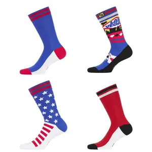Chaussettes de ville fantaisie América Freegun (x4) image-0