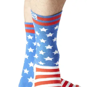 Chaussettes de ville fantaisie América Freegun (x4) image-5