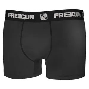 Boxer en coton uni Freegun (x4) image-2