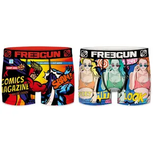 Lot de 2 boxers Freegun Geek comic image-0