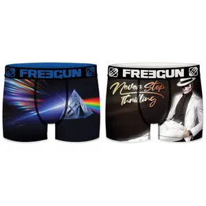 Lot de 2 boxers Freegun Illyminaty music image-0