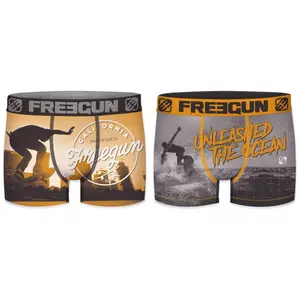 Lot de 2 boxers Freegun Jean & skate one image-0