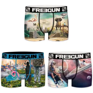 Boxer Freegun Surealist skate and surf (x3) image-0