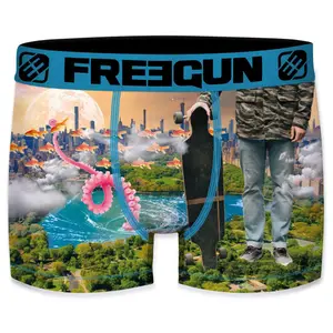 Boxer Freegun Surealist skate and surf (x3) image-3