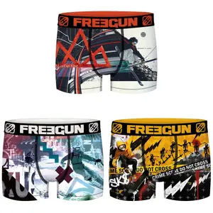 Boxer imprimé ski de sport d'hiver Freegun (x3) image-0
