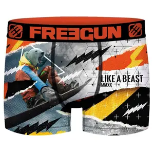 Boxer imprimé ski de sport d'hiver Freegun (x3) image-2