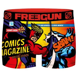 Children's boxer shorts Freegun Geek comics (x4) image-1