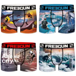 Boxer Freegun Surealist skate and surf (x4) image-0