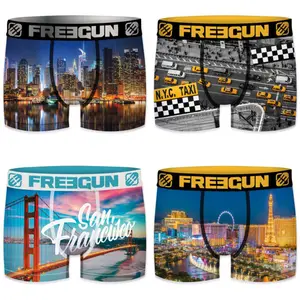 Boxer Freegun American games city (x4) image-0
