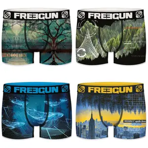Boxer polyester recyclé Freegun Landscape (x4) image-0