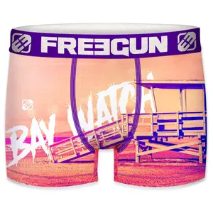 Children's boxer shorts Freegun Summer Surf Vibes Bay Watch (x2) image-1