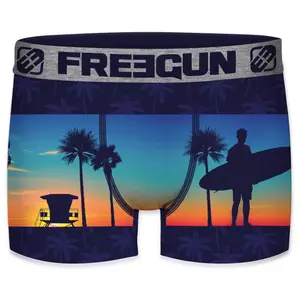 Children's boxer shorts Freegun Summer Surf Vibes (x4) image-1