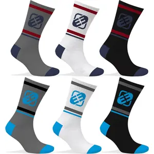 Chaussettes tennis assorties Freegun (x6) image-0
