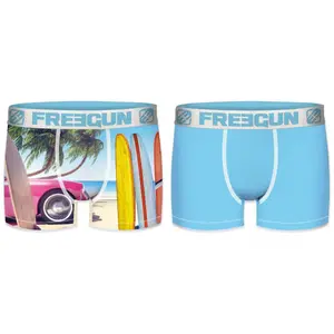Children's boxer shorts Freegun Summer Surf Vibes Cadillac (x2) image-0