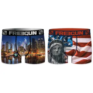Set of 2 children's boxers Freegun American games usa image-0