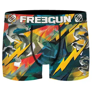 Children's boxer shorts Freegun Dual subli street (x3) image-1