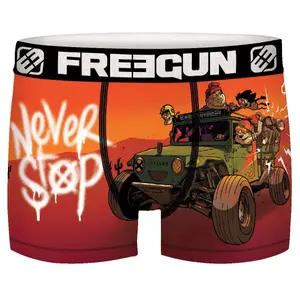 Children's boxer shorts Freegun Illyminaty (x4) image-1