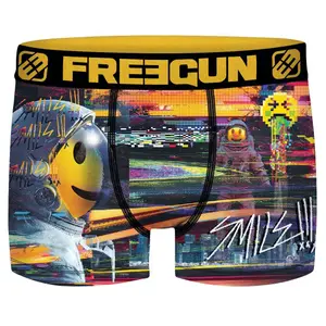Children's boxer shorts Freegun Emotik fun (x4) image-2