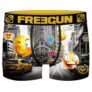 Children's boxer shorts Freegun Emotik fun (x4) image-3