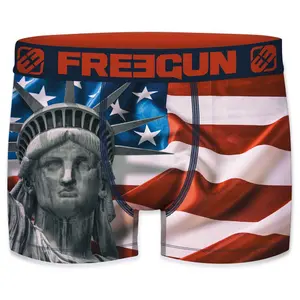 Children's boxer shorts Freegun American games city (x4) image-3