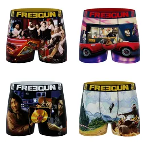 Children's boxer shorts Freegun Art Attack (x4) image-0