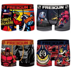 Children's boxer shorts Freegun Geek comics (x4) image-0