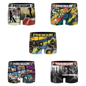 Children's boxer shorts Freegun Dual subli street (x5) image-0