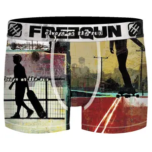 Children's boxer shorts Freegun Dual subli street (x5) image-1
