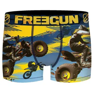 Children's boxer shorts Freegun Dual subli street (x5) image-2