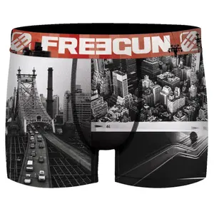 Children's boxer shorts Freegun Dual subli street (x5) image-4