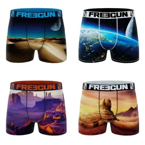 Children's boxer shorts Freegun Landscape (x4) image-0