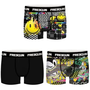Children's boxer shorts Freegun Emotik (x3) image-0