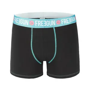 Boxer en coton imprimé bio aliment Freegun (x4) image-2
