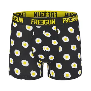 Boxer en coton imprimé bio aliment Freegun (x4) image-3