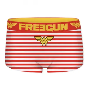 Girl's striped shorts Freegun Dc Comics Wonder image-0