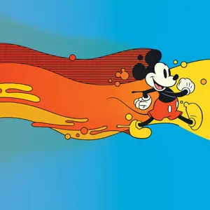 Boxer Freegun Disney Mickey Paint image-1