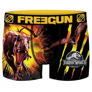 Boxer imprimé monde jurassique universel Freegun image-0