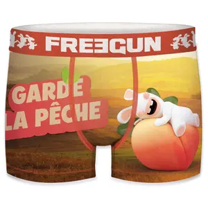 Boxer Freegun Lapins Crétins Pêche image-0