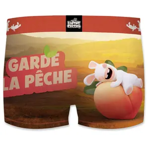 Boxer Freegun Lapins Crétins Pêche image-1
