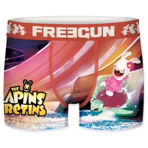 Children's boxer shorts Freegun Lapins Crétins (x2) image-1