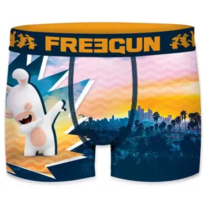 Children's boxer shorts Freegun Lapins Crétins Dab image-0