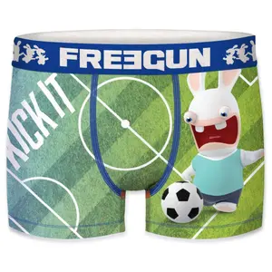 Children's boxer shorts Freegun Lapins Crétins Kick It image-0